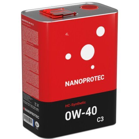 Nanoprotec C3 HC-Synthetic 0W-40 4 л, (NP2222504) моторное масло фото