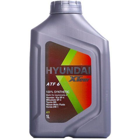 Hyundai XTeer ATF 6, 1 л (1011412) синтетическое трансмиссионное масло фото