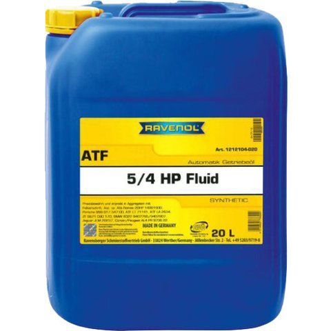 Ravenol ATF 5/4 HP Fluid, 20 л (1212104020) синтетична трансмісійна олива фото