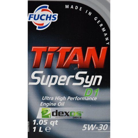 Fuchs Titan Supersyn D1 5W-30 1 л, (601425622) моторна олива фото