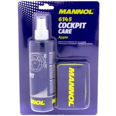Mannol Cockpit Care яблоко, 250 мл (6145) полироль для салона фото