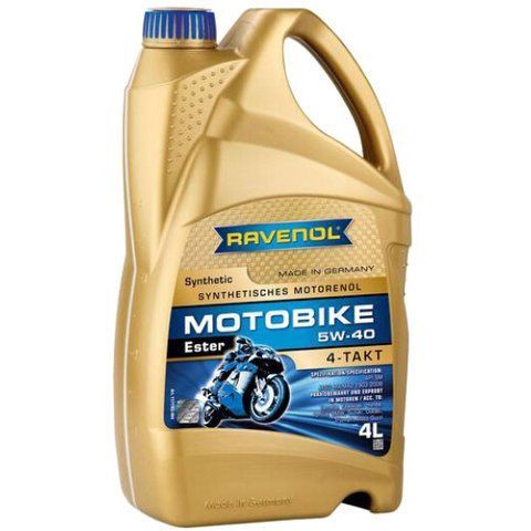 Ravenol Motobike Ester 5W-40, 4 л (1171102004) моторна олива 4T фото