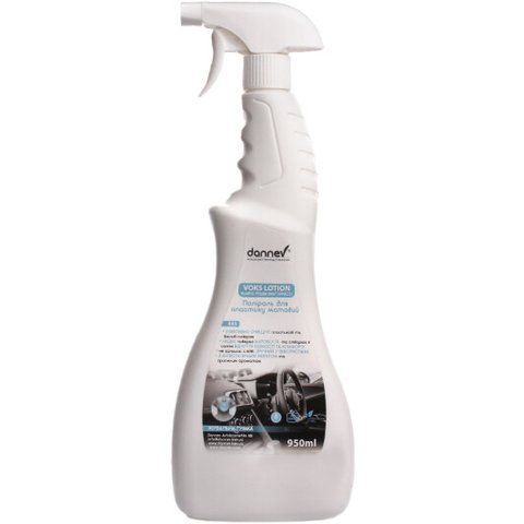 Полироль для салона Dannev Plastic Polish (mat effect) 4 in 1 Voks Lotion bubble gum 950 мл 014152.0 фото