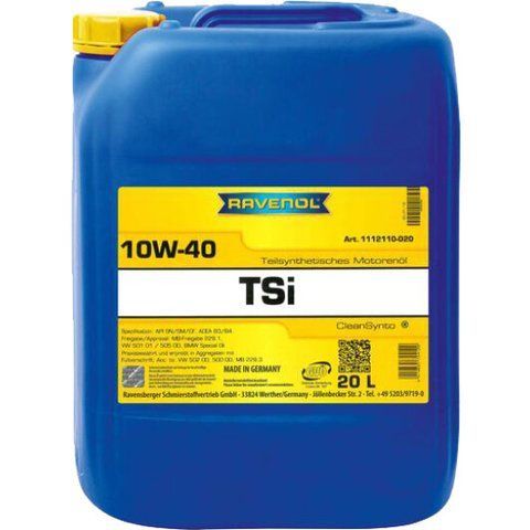 Ravenol TSi 10W-40 20 л, (1112110020) моторное масло фото