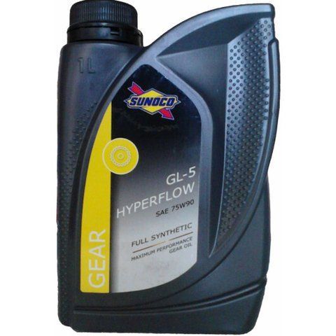 Sunoco Hyperflow GL-4+ GL-5 75W-90, 1 л (hyperflowgl5) синтетична трансмісійна олива фото