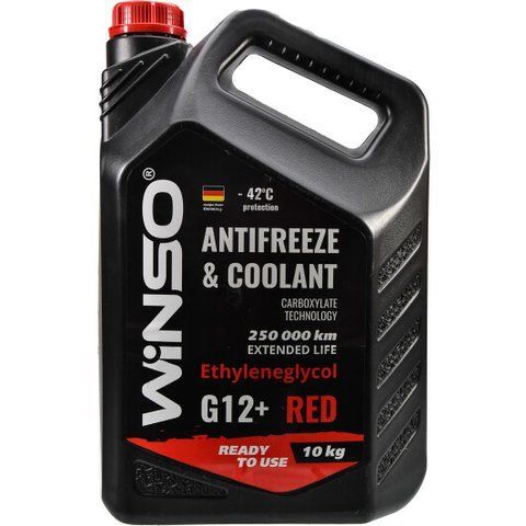 Готовый антифриз Winso G12+ красный -42 &deg;C фото