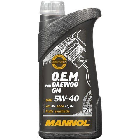 Mannol OEM For Daewoo GM 5W-40 1 л (MN7711-1) моторна олива фото