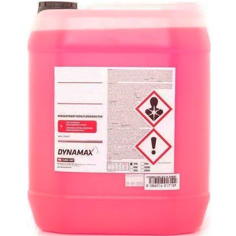 Dynamax Cool Ultra G12 красный, 25 л (501963) концентрат антифриза фото