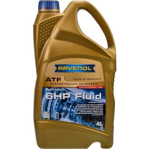 Ravenol ATF 6HP Fluid, 4 л (1211112004) синтетическое трансмиссионное масло фото