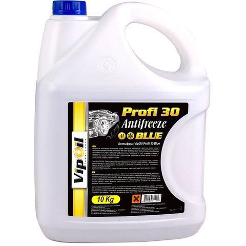 Готовый антифриз VIPOIL Profi 30 G11 синий -24 &deg;C фото