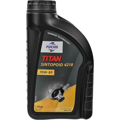 Fuchs Titan Sintopoid 4218 GL-5 70W-80, 1 л (602031327) синтетическое трансмиссионное масло фото