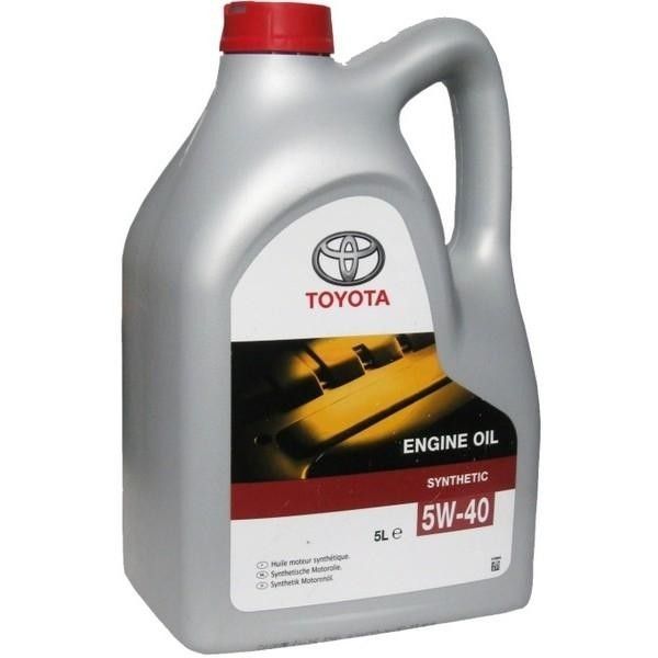 Моторна олива Toyota Synthetic Італія 5w-40 5л (0888080375) моторна олива фото