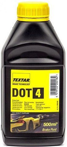 Textar DOT 4, 0,5 л (95002400) тормозная жидкость пластиковая тара фото