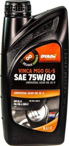 DYADE Vinca MGO GL-5 75W-80, 1 л (086448) мінеральна трансмісійна олива фото