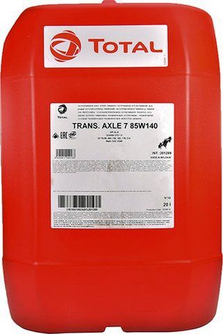 Total AXLE 7 GL-5 85W-140, 20 л трансмісійна олива фото