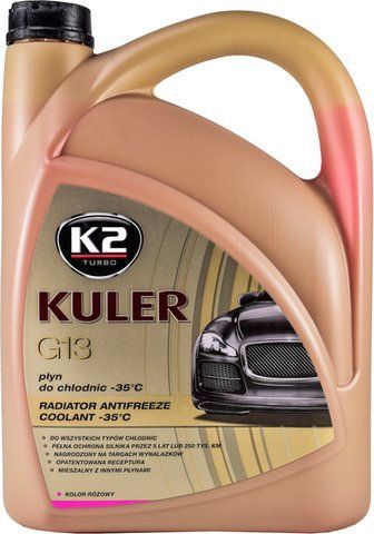 Готовий антифриз K2 Kuler G13 рожевий -35 &deg;C фото