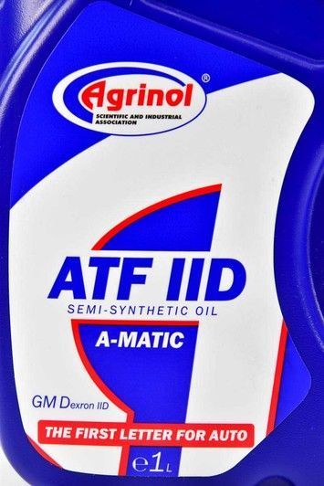 Agrinol A-MATIC ATF ІІD, 1 л (101849) напівсинтетична трансмісійна олива фото