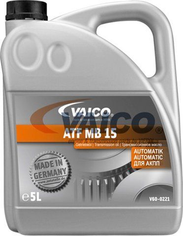Vaico ATF MB15, 5 л (v600221) синтетична трансмісійна олива фото