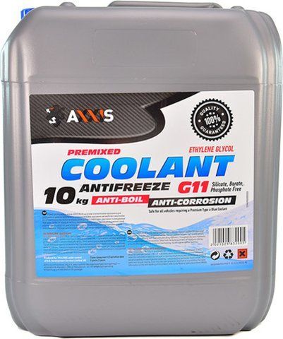 Готовий антифриз Axxis Coolant G11 синій -32 &deg;C фото