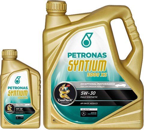 Petronas Syntium 5000 XS 5W-30, 4 л (18144019) моторное масло фото