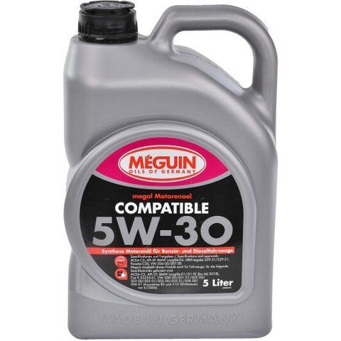 Meguin Compatible 5W-30, 5 л (6562) моторна олива фото