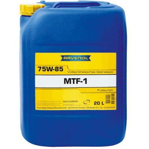 Ravenol MTF-1 GL-4/5 75W-85, 20 л (1221102020) синтетична трансмісійна олива фото