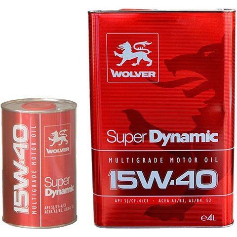 Wolver Super Dynamic 15W-40 1 л, моторна олива фото