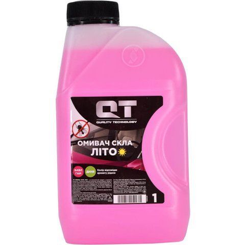 QT летний bubble gum 1 л, (QT00011) омыватель стекла фото