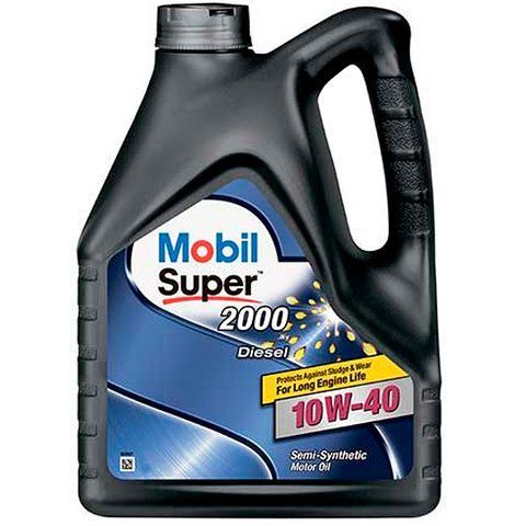 Mobil Super 2000 X1 Diesel 10W-40, 5 л (150639) моторное масло фото