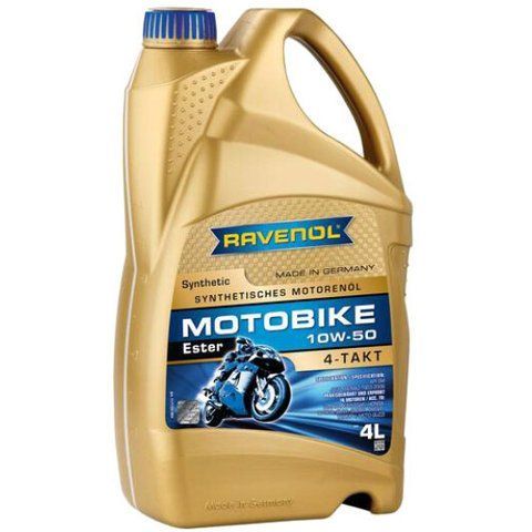 Ravenol Motobike Ester 10W-50, 4 л (1171103004) моторна олива 4T фото