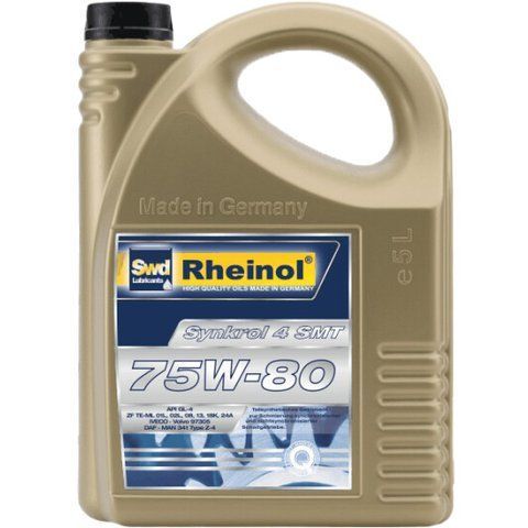 SWD Rheinol Synkrol 4 SMT GL-4 75W-80, 5 л (32519580) синтетична трансмісійна олива фото