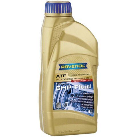 Ravenol ATF 6HP Fluid, 1 л (12111121) синтетическое трансмиссионное масло фото