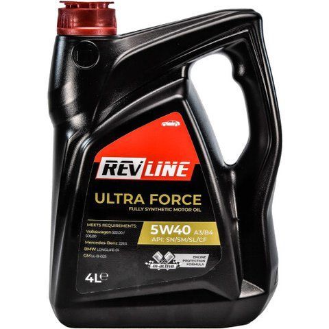 Revline Ultra Force 5W-40 4 л, (324643) моторное масло фото