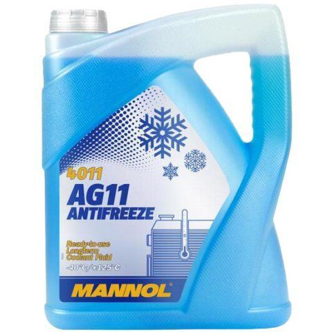 Mannol AG11 Longterm G11 синий -40 &deg;C, 5 л (MN4011-5) готовый антифриз фото