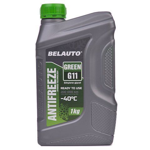 Belauto Antifreeze G11 зеленый -40 &deg;C, 1 л (AF1710) готовый антифриз фото