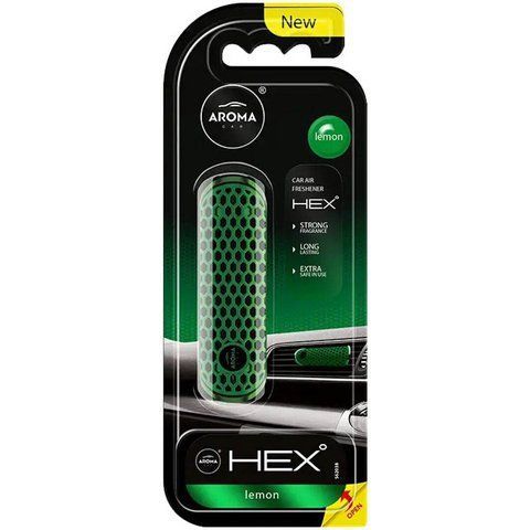 Aroma Car HEX Lemon, 10 г (83579) ароматизатор фото