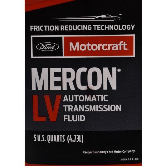 Ford Motorcraft Mercon LV, 4,73 л (XT105Q3LV) синтетическое трансмиссионное масло фото
