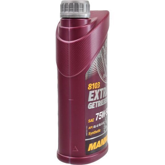 Mannol Extra Getriebeoel GL-4 / 5 75W-90, 1 л (MN8103-1) синтетическое трансмиссионное масло фото