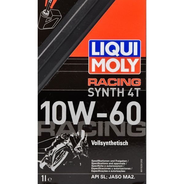 Liqui Moly Motorbike Street Race 10W-60, 1 л (1525) моторное масло 4T фото