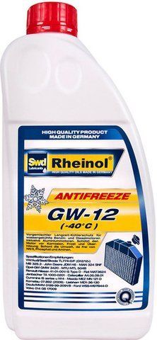 Готовый антифриз SWD Rheinol GW-12 G12 красный -40 &deg;C фото