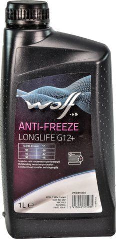 Wolf Long Life G12+ рожевий, 1 л (8315985) концентрат антифризу фото