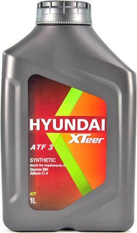 Hyundai XTeer ATF 3, 1 л (1011011) синтетична трансмісійна олива фото