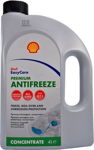 Shell Premium G11 синьо-зелений, 4 л (PBT72B) концентрат антифризу фото