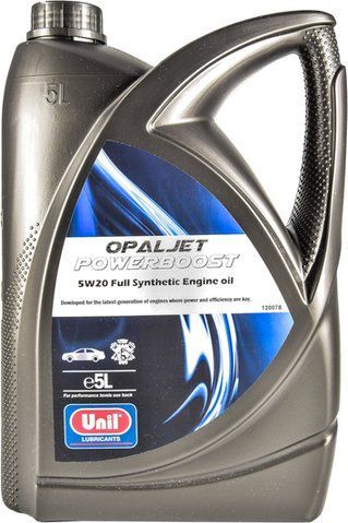 Unil Opaljet Powerboost 5W-20 5 л, (167489) моторное масло фото