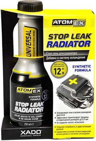 XADO Atomex Stop Leak Radiator, 250 мл (XA40813) присадка фото