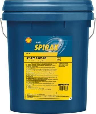 Shell Spirax S5 ATE GL-4/5 MT-1 75W-90, 20 л (550027931) синтетична трансмісійна олива фото