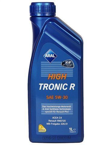 Aral HighTronic R 5W-30, 1 л (151CEE) моторное масло фото
