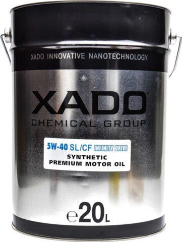 XADO Atomic SL/CF 5W-40 20 л, (xa28506) моторное масло фото