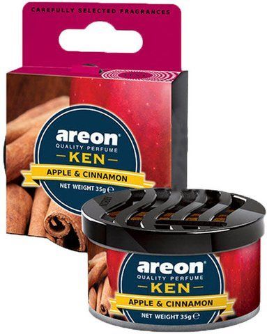 Ароматизатор Areon Ken Cinnamon + Apple 35 г фото