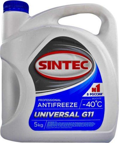 Готовый антифриз Sintec Universal G11 синий -40 &deg;C фото